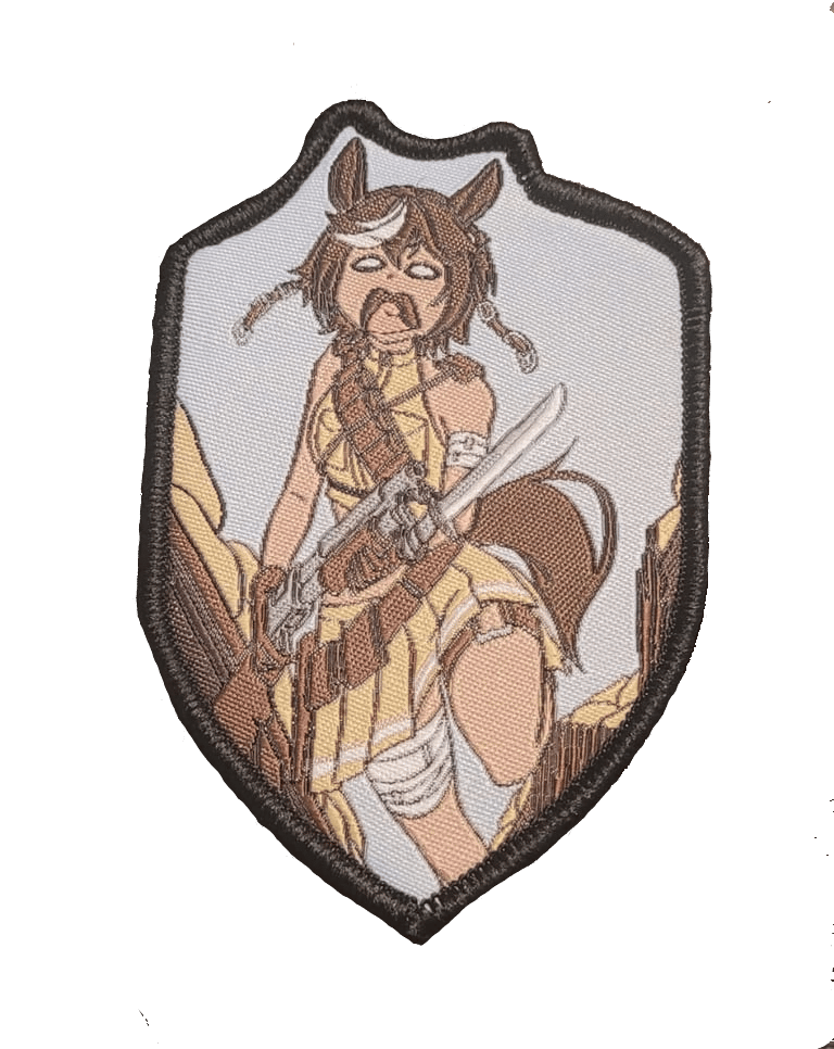 Image of Tomoe Umari Trench Raider Patch - Preorder