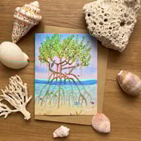 Greeting Card ''Mangrove bay''
