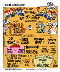 Brawn on the Lawn Fight Poster!!