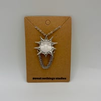 Spiked Trinket Ghost Baby Pendant (#2115)