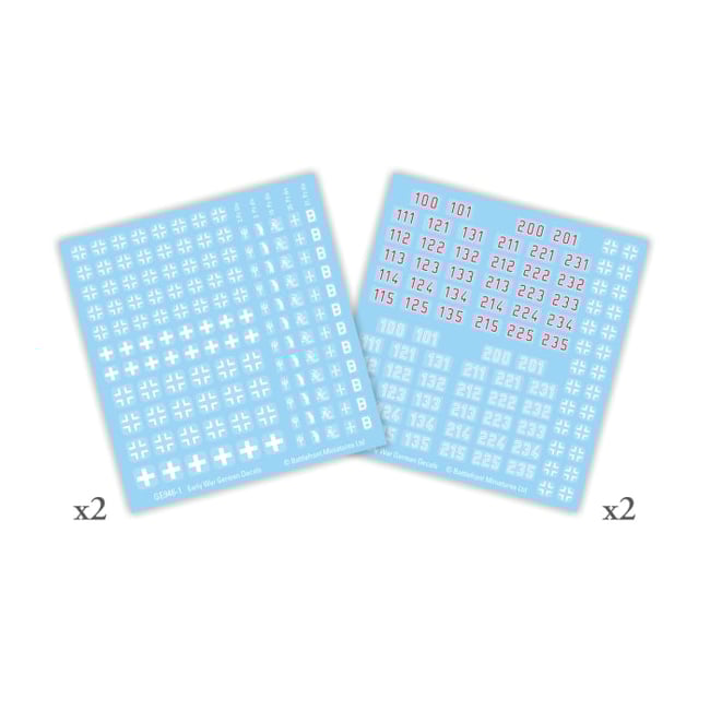 German Early War Decal Set (GE946)