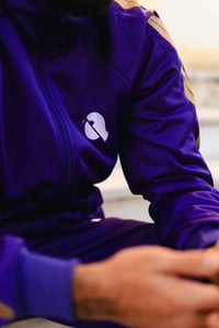 Image 2 of Track Jacket — Purple