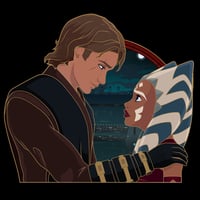 Image 1 of "There's No Going Back" Ahsoka Anakin pin Preorder
