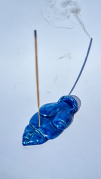 Image 3 of Goddess incense holder Blue