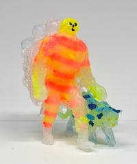 Image 1 of Blue Cat Orange Bodysuit 