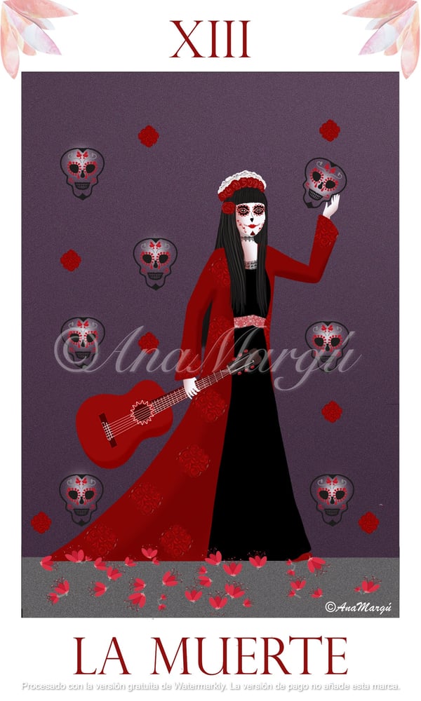 Image of Lámina Tarot Nº 13: 'La Muerte' / 'The Death' 