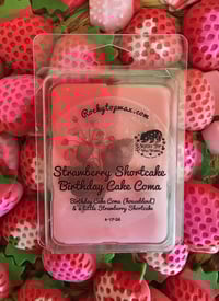 Image 1 of Strawberry Shortcake Birthday Cake Coma- A Rocky Top Wax Works exclusive custom houseblend fragrance