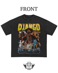 Image 1 of Oversized Cropped 'Django 2.0' Shirt