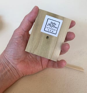 Image of Resourcefulness-- illumination series print on wooden plaque-- small size