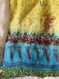 Image 3 of Vintage Y2K silk ombre beaded and sequin mermaid cami 