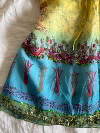 Image 4 of Vintage Y2K silk ombre beaded and sequin mermaid cami 