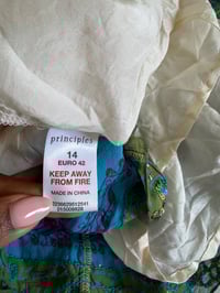 Image 5 of Vintage Y2K silk ombre beaded and sequin mermaid cami 