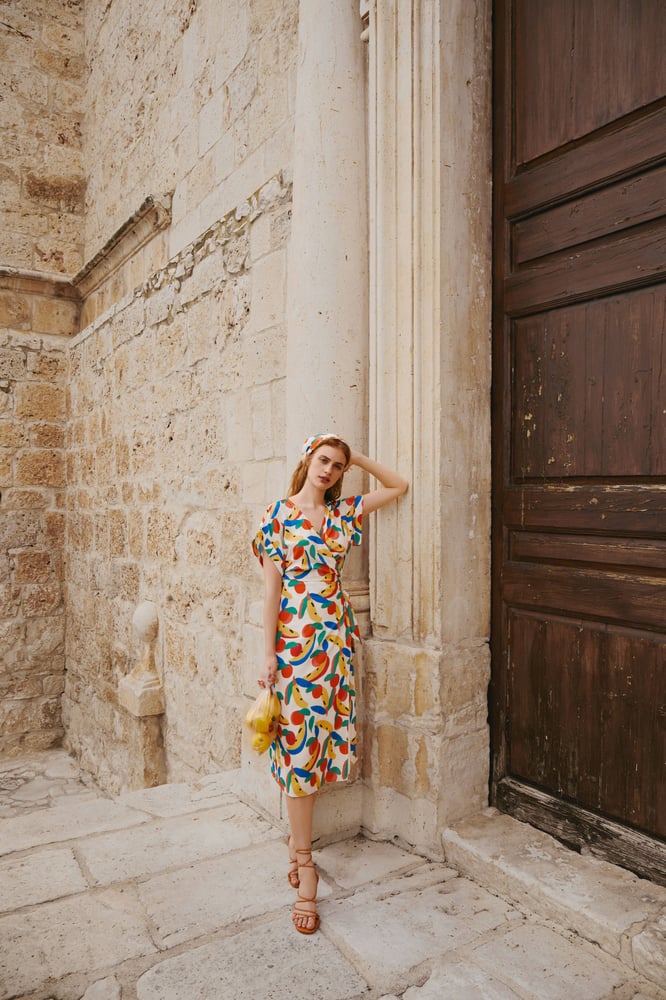 Image of Vestido estampado Tutti Frutti