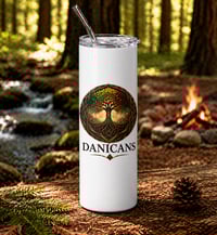 DANICANS 20oz Skinny Tumbler – Stay Refreshed. Stay Inspired.