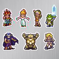 Image 2 of Chrono Trigger Sticker/Magnet Sets (7 Pieces)