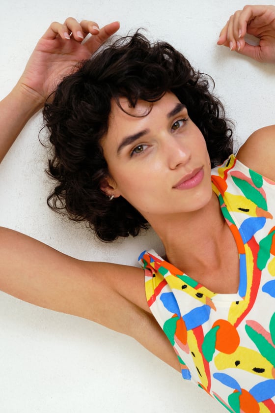 Image of Vestido largo Tutti Frutti