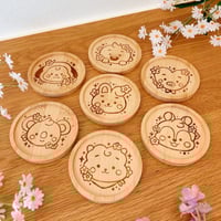 Image 6 of BT21 Wood Coasters