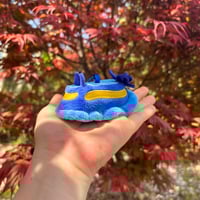 Image 2 of Blue Sea Slug Plush Keychain *PREORDER*