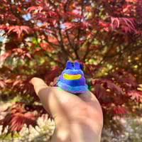 Image 3 of Blue Sea Slug Plush Keychain *PREORDER*