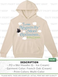 Less / More Hoodie (Ben & Jerry's)