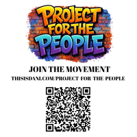 PROJECT FOR THE PEOPLE 5” x 6” Window Sticker – Make Your Message Seen