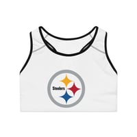 Image 5 of Pittsburgh Steelers Sports Bra - Comfortable Athletic Wear, Game Day Essentials, Fitness Gear, Empow