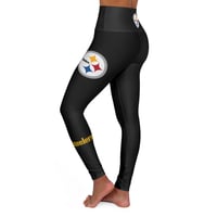Image 3 of Stylish High Waisted Yoga Leggings, Activewear, Fitness Gear, Sports Apparel, Yoga Outfit, -1c8d29bc