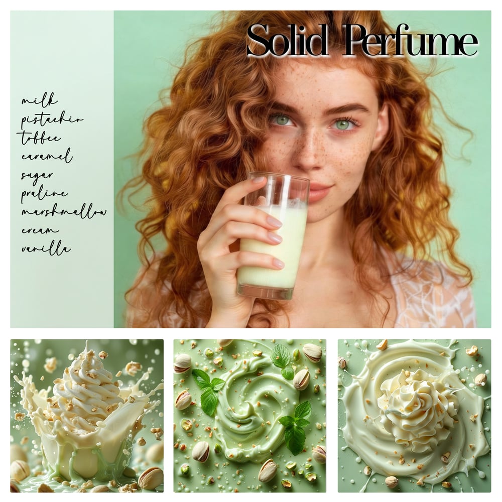 Image of SOLID PERFUME - Pistachio Milk Womens Perfume