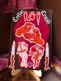 Coffin Crush Sticker Sheet