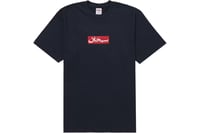 Supreme Arabic Box Logo Tee Navy
