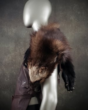 Image of Wolverine Fur Mantle