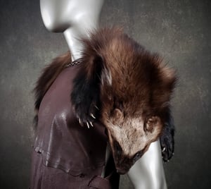 Image of Wolverine Fur Mantle