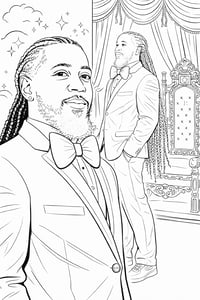 Image 4 of I will create a coloring book for you 