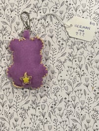 Image 2 of Herman the ??? Plush Keychain