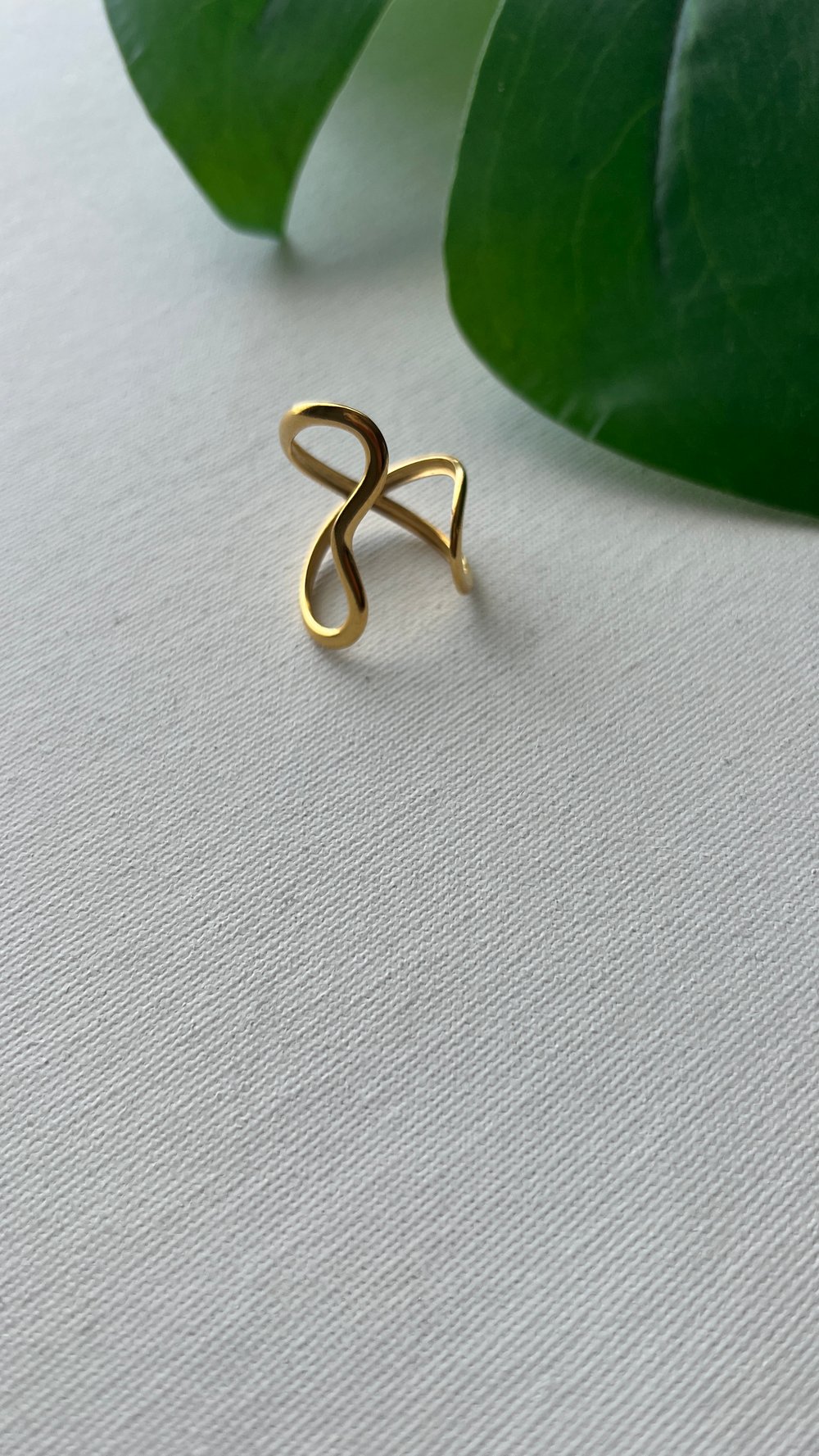 Image of CUFF'd • Wave Ring 