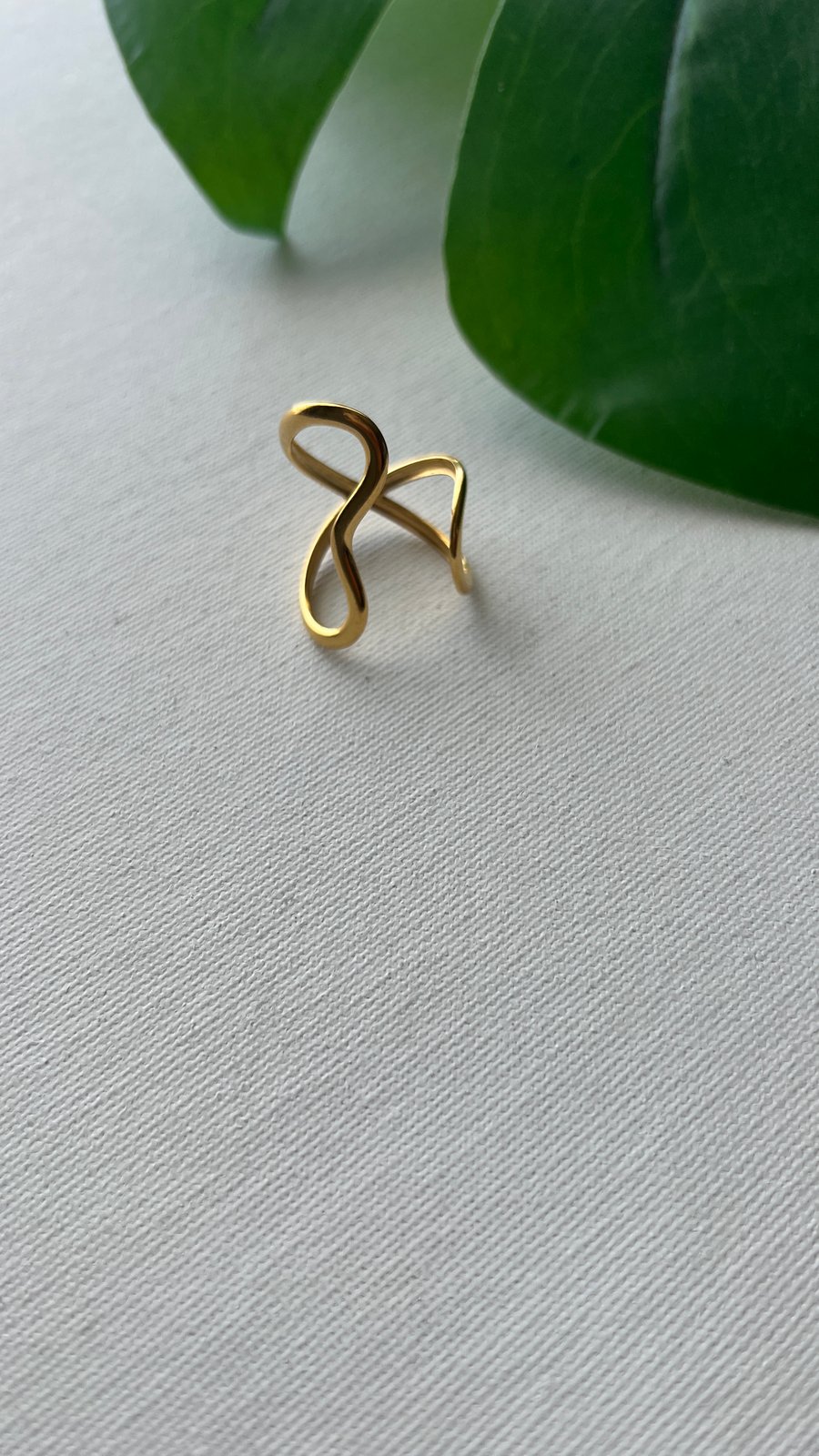 Image of CUFF'd • Wave Ring 