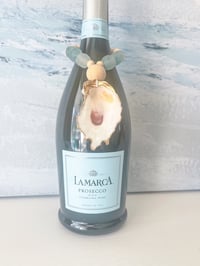 Image 2 of Natural | Oyster Wine Bottle Charm