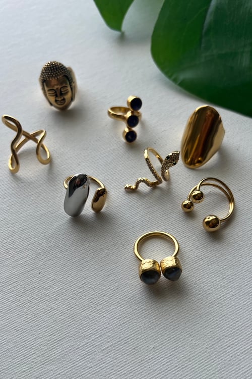 Image of TRES  DOT • ball embellishment ring