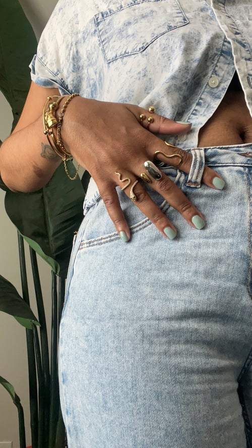 Image of COUSIN • two-toned ring