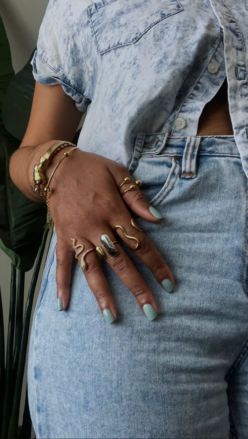 Image of COUSIN • two-toned ring