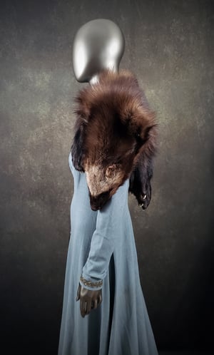 Image of Wolverine Fur Mantle