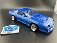Image 1 of 1/24 Royal Blue Camaro w/15x10 Chrome