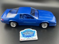 Image 2 of 1/24 Royal Blue Camaro w/15x10 Chrome