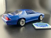 Image 3 of 1/24 Royal Blue Camaro w/15x10 Chrome