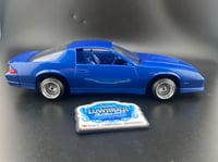 Image 4 of 1/24 Royal Blue Camaro w/15x10 Chrome