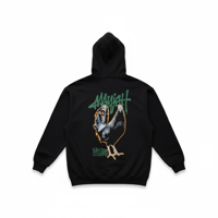 Copy of ML "Rooster" Hoodie Green/Orange/Black