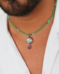 Image 1 of Collar "seed beads" | verde