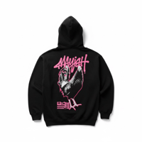 ML "Rooster" Hoodie Pink/Black