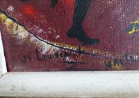 Image 4 of Vintage Haitian Painting  -  "Celebration"  by  Jacques Louissaint 