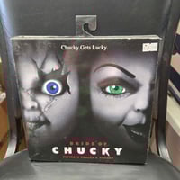 Image 1 of BRIDE OF CHUCKY TWO PACK CHUCKY AND TIFFANY ULTIMATE NECA FIGURES
